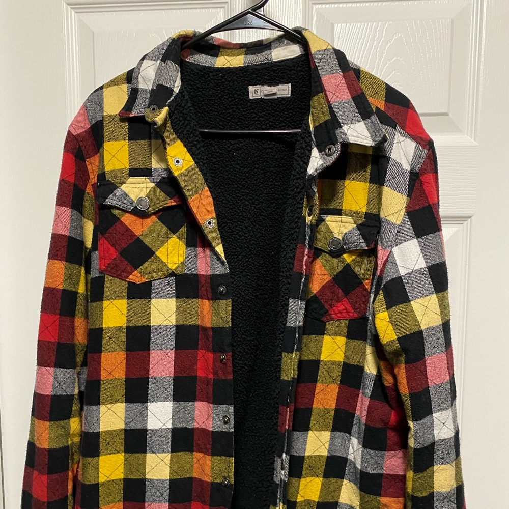 Charles and a Half plaid jacket — Medium size